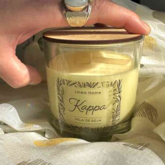 VELA KAPPA : naranja y canela